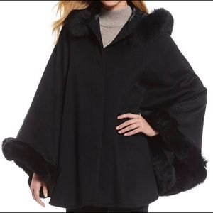 Fox fur coat